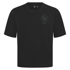 Colorado Rockies Levelwear Signet Oversized Luxe Signature Knit T-Shirt - Black