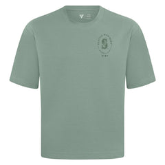 Seattle Mariners Levelwear Register Oversized Luxe Signature Knit T-Shirt - Green