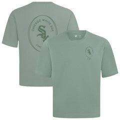 Chicago White Sox Levelwear Register Oversized Luxe Signature Knit T-Shirt - Green