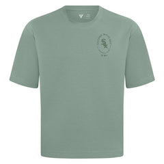 Chicago White Sox Levelwear Register Oversized Luxe Signature Knit T-Shirt - Green
