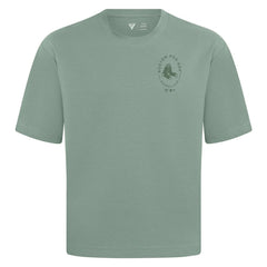 Boston Red Sox Levelwear Register Oversized Luxe Signature Knit T-Shirt - Green
