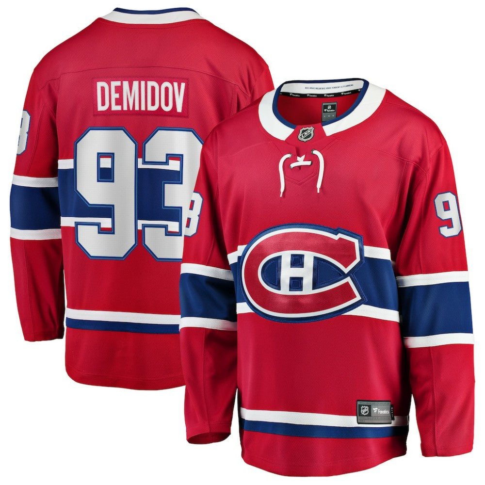 Ivan Demidov Montreal Canadiens Fanatics Home Breakaway Jersey