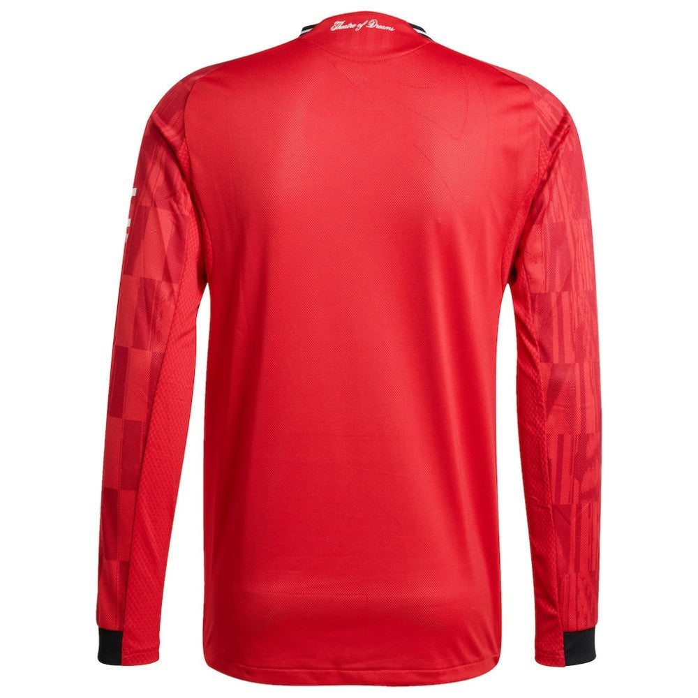 Manchester United Home 2025/26 Player Long Sleeve Jersey / Soccer New