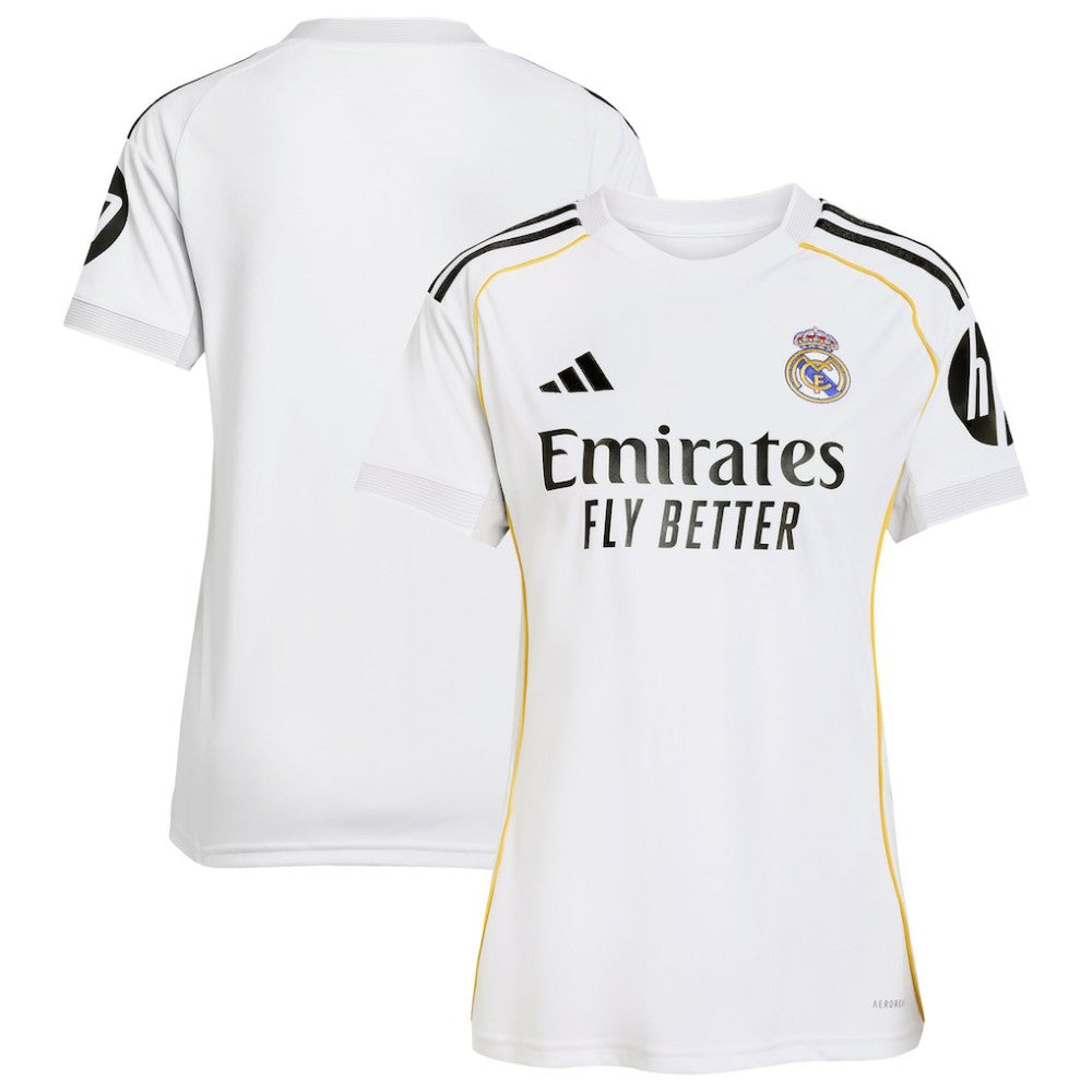 Real Madrid Women's 2025/26 Home Replica Jersey / Soccer New