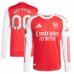 Arsenal 2025/26 Home Long Sleeve Custom Jersey / Soccer Hot sale