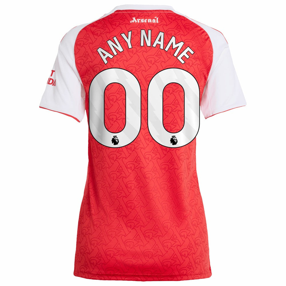 Arsenal Women's 2025/26 Home Replica Custom Jersey / Soccer For sale