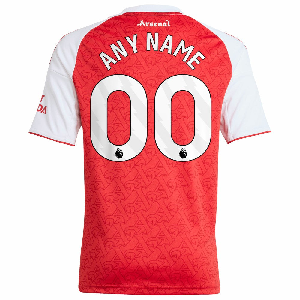 Arsenal Youth 2025/26 Home Replica Custom Jersey / Soccer New
