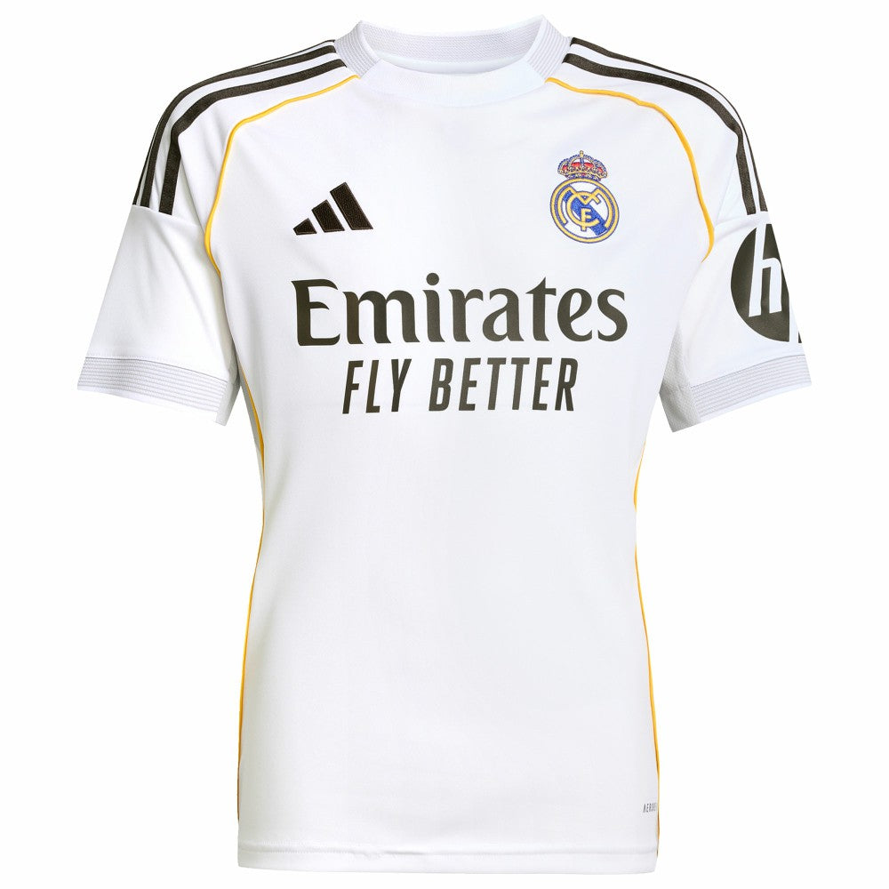 Real Madrid Youth 2025/26 Home Replica Custom Jersey / Soccer Outlet