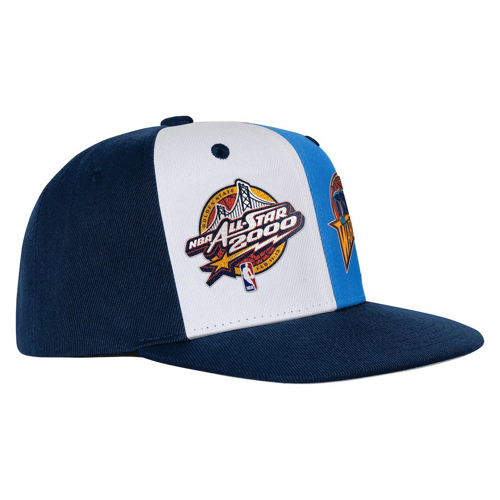 Golden State Warriors Youth 2000 All-Star Game Duo Front Snapback Hat sale - Navy | Mitchell & Ness outlet