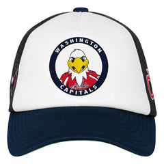 Washington Capitals Mitchell & Ness Youth Mascot Adjustable Trucker Hat