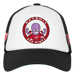 Detroit Red Wings Mitchell & Ness Youth Mascot Adjustable Trucker Hat