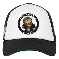 Los Angeles Kings Mitchell & Ness Youth Mascot Adjustable Trucker Hat
