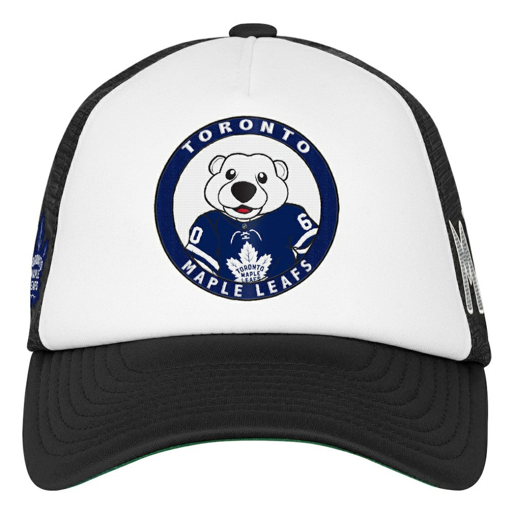 Toronto Maple Leafs Mitchell & Ness Youth Mascot Adjustable Trucker Hat