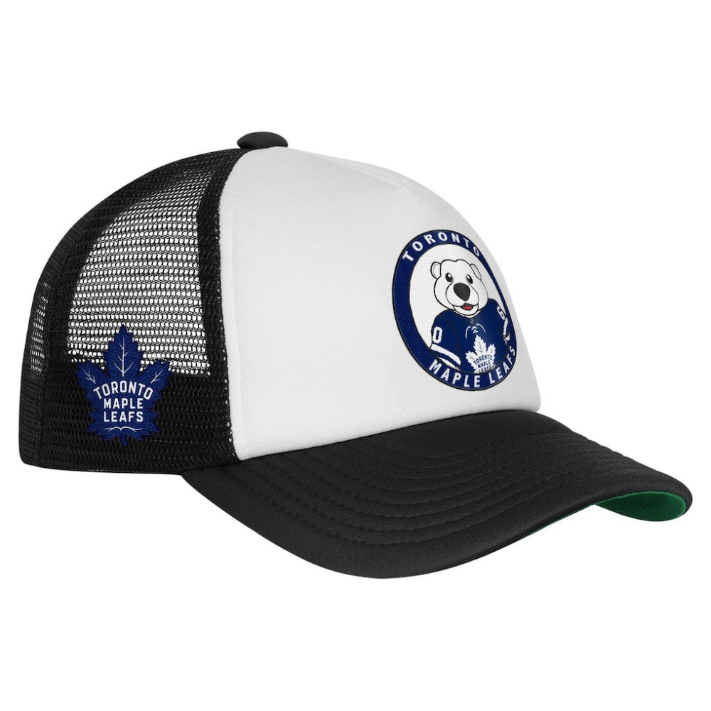 Toronto Maple Leafs Mitchell & Ness Youth Mascot Adjustable Trucker Hat