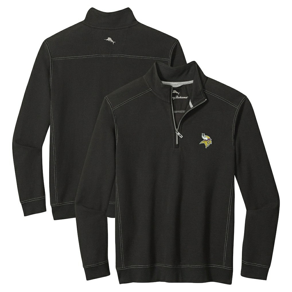 NFL Minnesota Vikings Big & Tall Montego Bay Half-Zip Pullover