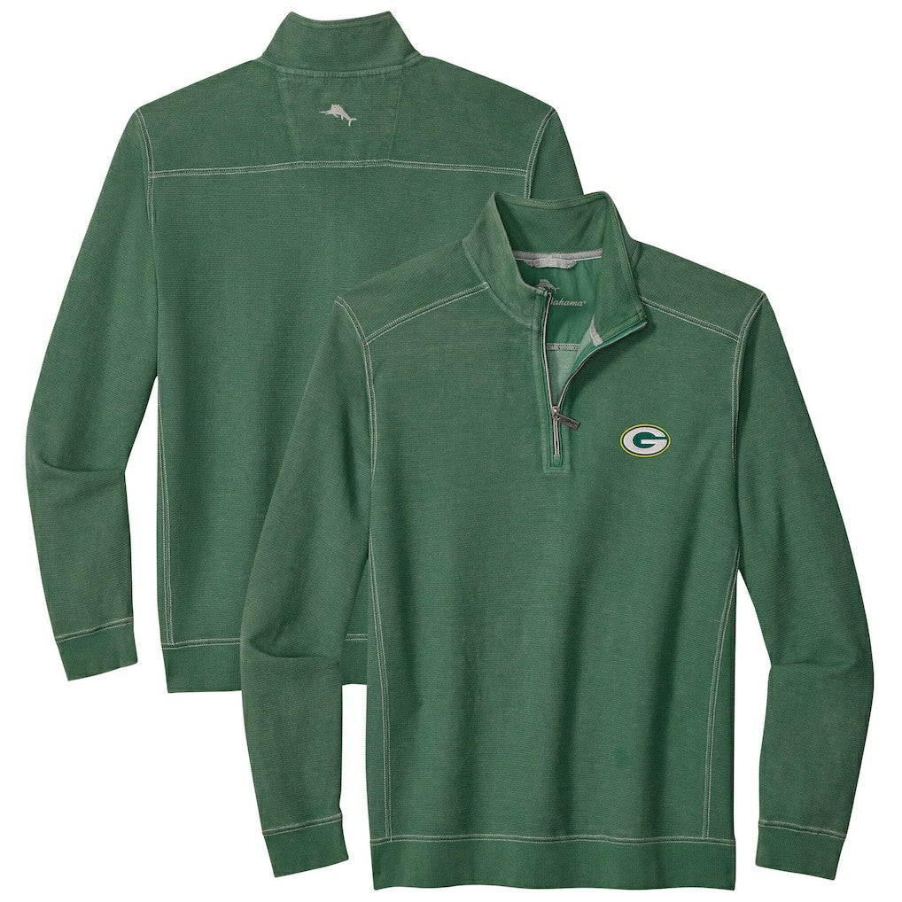 NFL Green Bay Packers Big & Tall Montego Bay Half-Zip Pullover