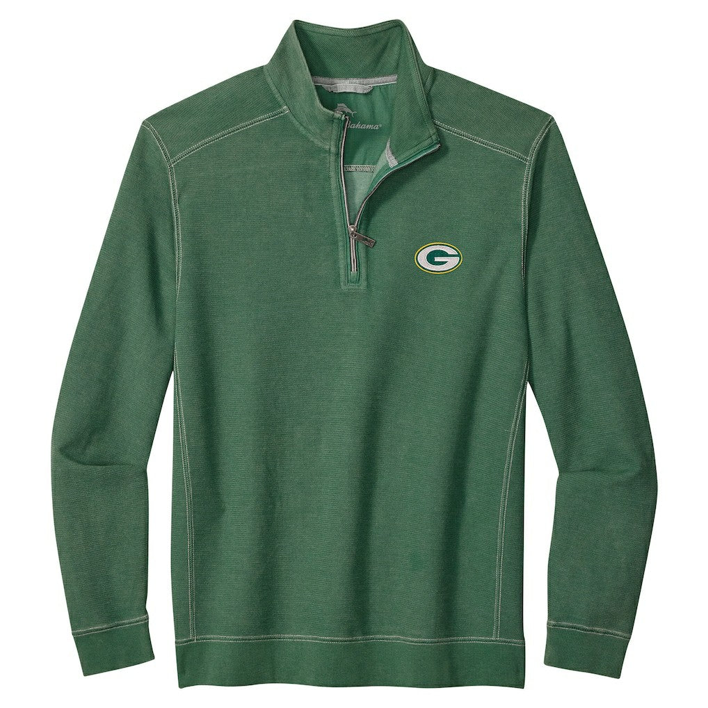 NFL Green Bay Packers Big & Tall Montego Bay Half-Zip Pullover