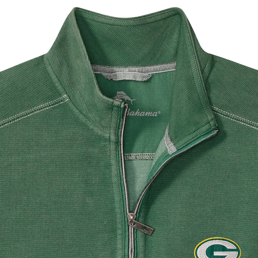 NFL Green Bay Packers Big & Tall Montego Bay Half-Zip Pullover