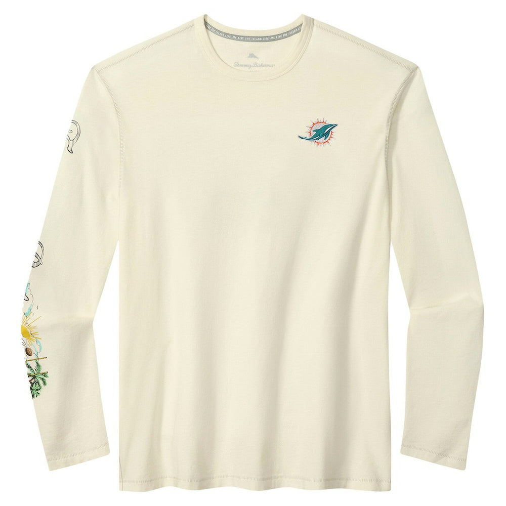 NFL Miami Dolphins Oasis Endzone Lux Long Sleeve T-Shirt