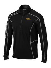San Diego Padres Omni-Wick Shotgun Quarter-Zip Pullover - Black | Columbia