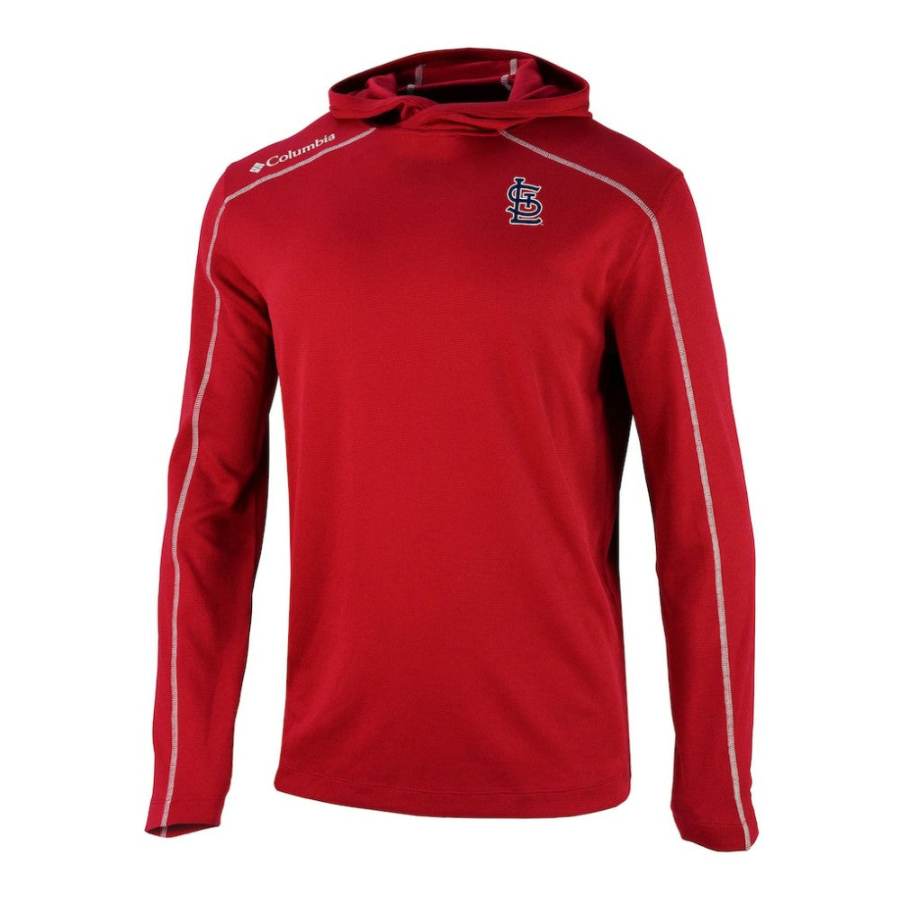 St. Louis Cardinals Omni-Wick Shotgun Pullover Hoodie - Red | Columbia