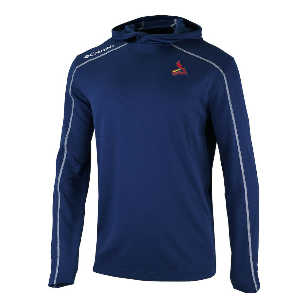 St. Louis Cardinals Omni-Wick Shotgun Pullover Hoodie - Navy | Columbia