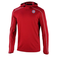 Chicago Cubs Omni-Wick Shotgun Pullover Hoodie - Red | Columbia