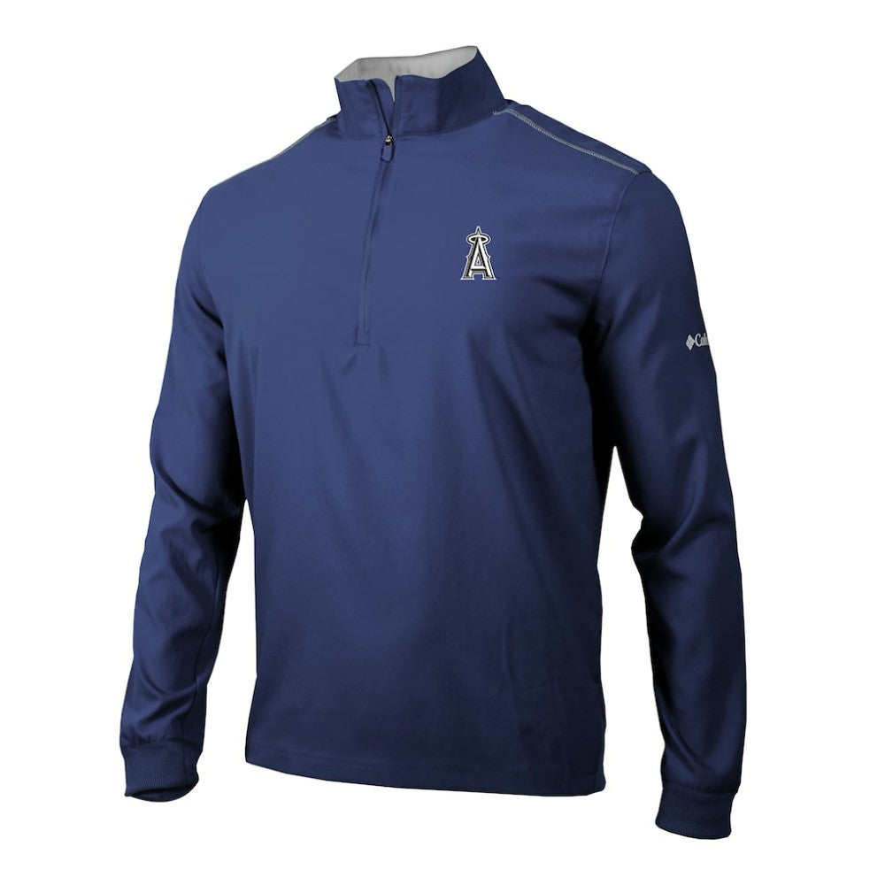 Los Angeles Angels Omni-Wick Bogey's Paradise Quarter-Zip Pullover - Navy | Columbia