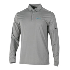 Seattle Mariners Omni-Wick Pin High Long Sleeve Polo - Gray | Columbia