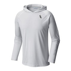 Chicago White Sox Terminal Tackle Omni-Shade Pullover Hoodie - White | Columbia