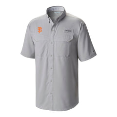San Francisco Giants Omni-Wick Low Drag Offshore Button-Up Shirt - Gray | Columbia