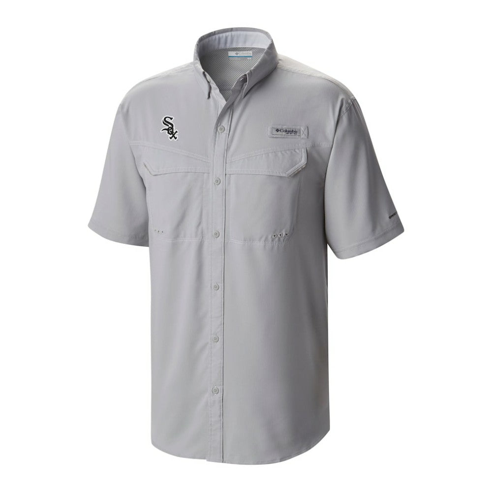 Chicago White Sox Omni-Wick Low Drag Offshore Button-Up Shirt - Gray | Columbia