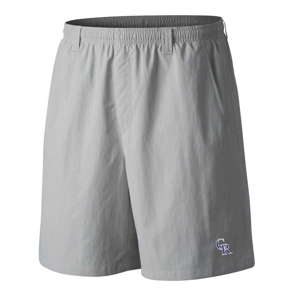 Colorado Rockies PFG Backcast III Water Shorts - Gray | Columbia