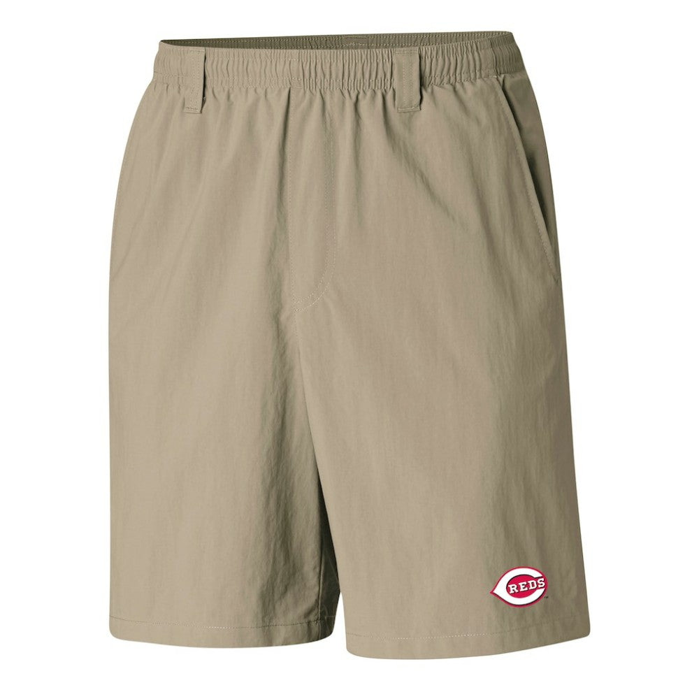 Cincinnati Reds PFG Backcast III Water Shorts - Tan | Columbia
