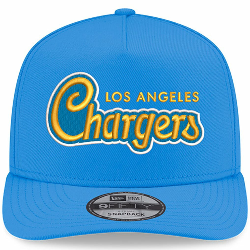 NFL Los Angeles Chargers Charger Power A-Frame 9FIFTY Snapback Hat