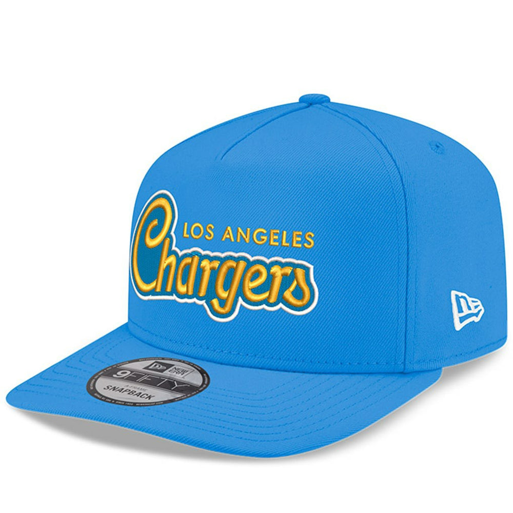 NFL Los Angeles Chargers Charger Power A-Frame 9FIFTY Snapback Hat