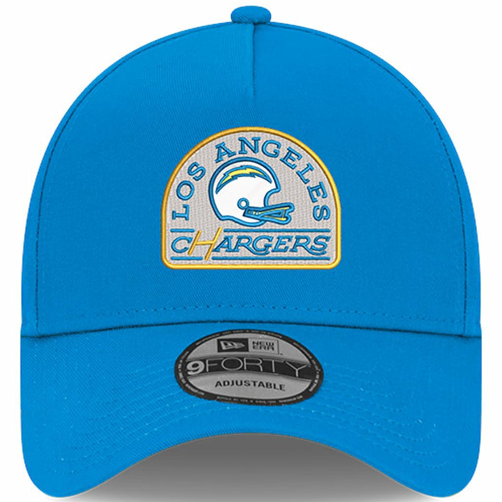 NFL Los Angeles Chargers Charger Power A-Frame 9FORTY Trucker Adjustable Hat