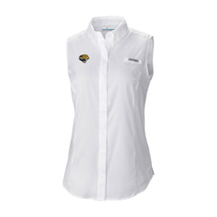 NFL Jacksonville Jaguars Women's Historic Tamiami Omni-Shade Sleeveless Button-Up Shirt