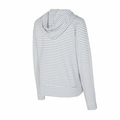 NFL Las Vegas Raiders Concepts Sport Women's Liftoff Striped V-Neck Hoodie