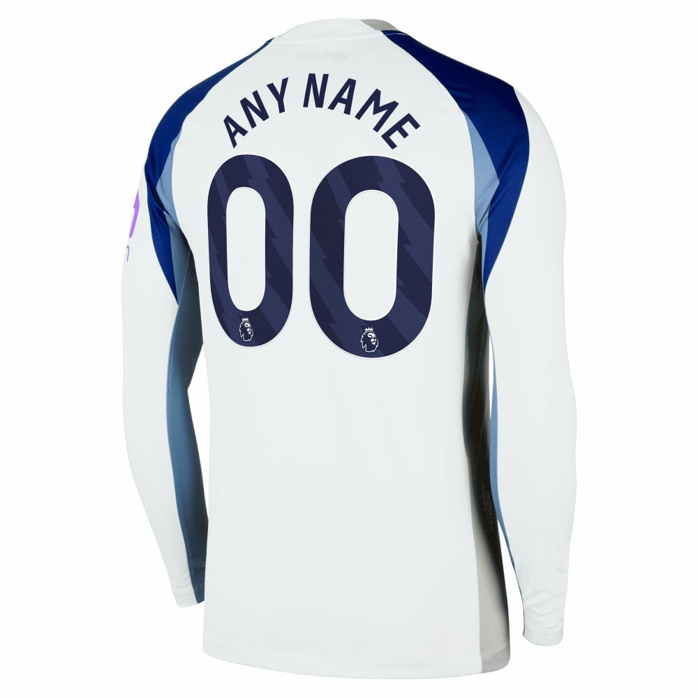 Tottenham Hotspur 2025/26 Home Replica Long Sleeve Custom Jersey / Soccer Sale