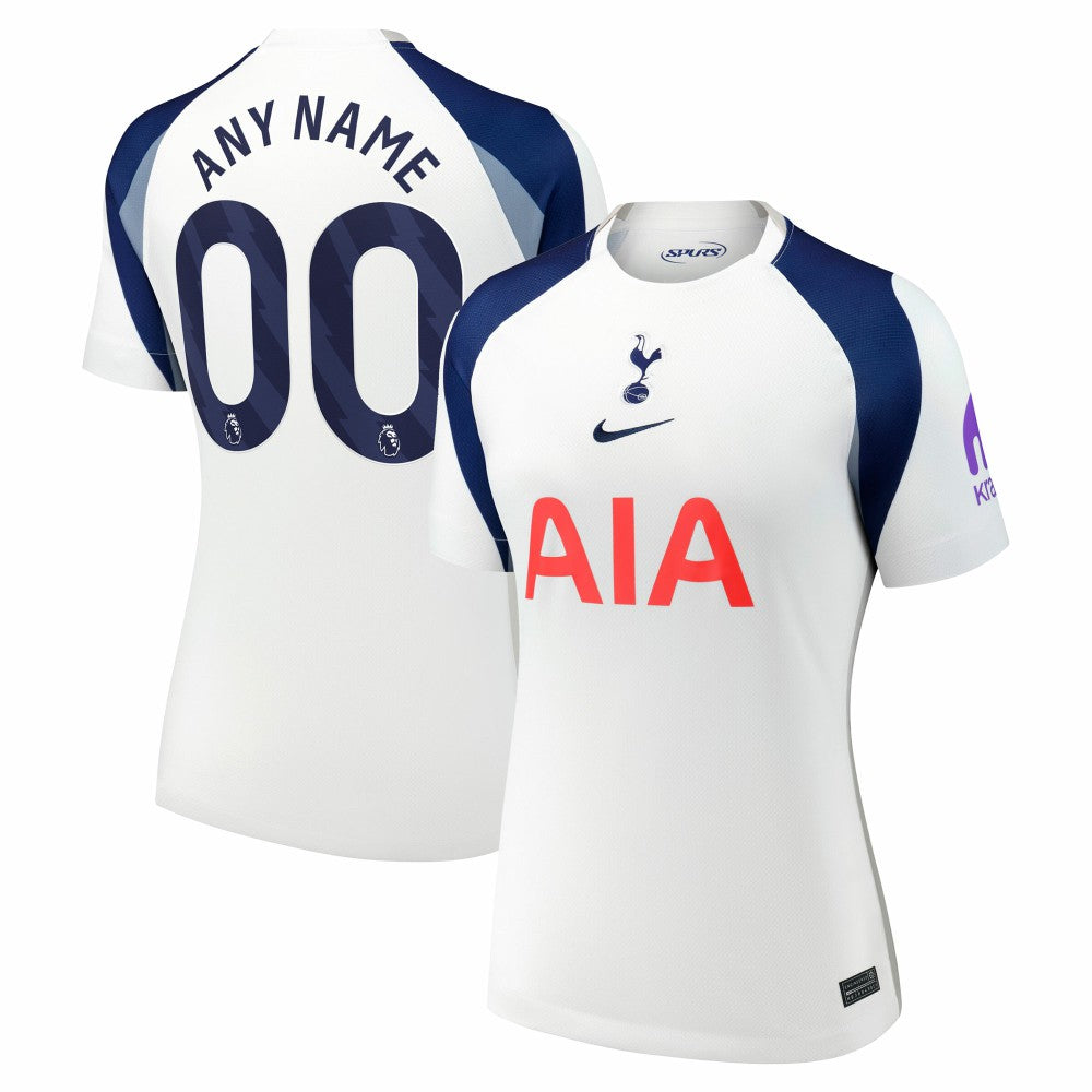 Tottenham Hotspur Women's 2025/26 Home Replica Custom Jersey / Soccer Sale