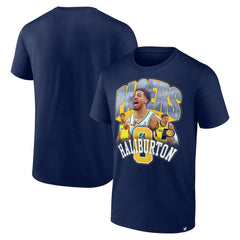 Tyrese Haliburton Indiana Pacers Notorious 4.0 T-Shirt - Navy | Fanatics shop