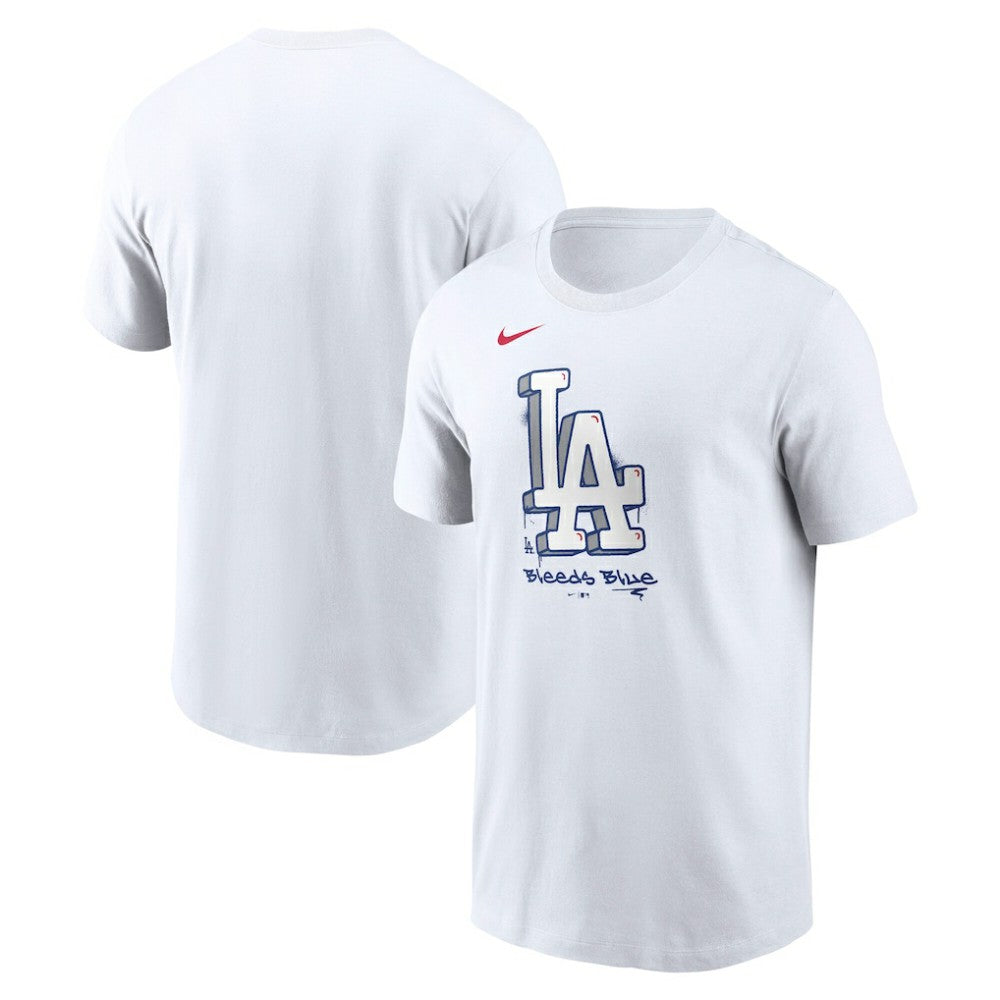 Los Angeles Dodgers Local Hometown T-Shirt - White | Nike