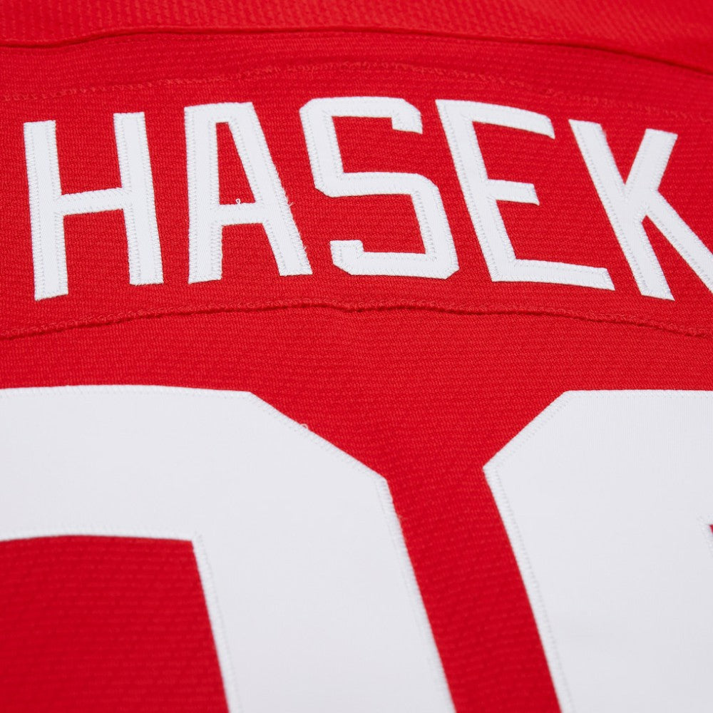 Dominik Hasek Detroit Red Wings Mitchell & Ness 2007-08 Power Play Jersey
