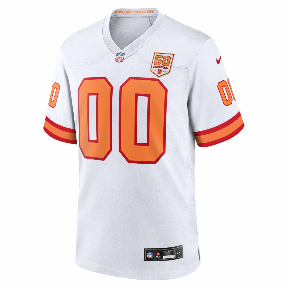 NFL Tampa Bay Buccaneers 76  50th Season Custom Game Jersey