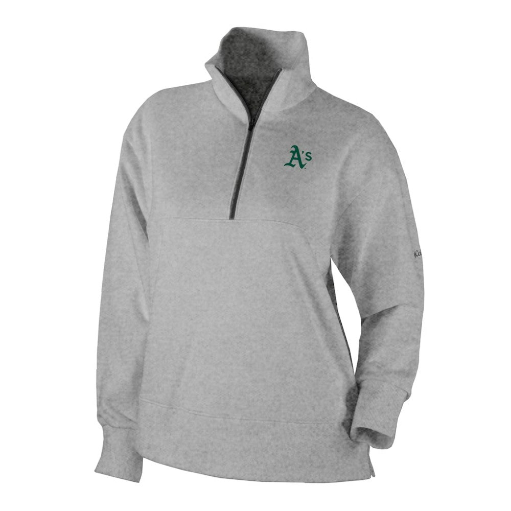 Athletics Women's Birchwood Hills Quarter-Zip Pullover - Gray | Columbia
