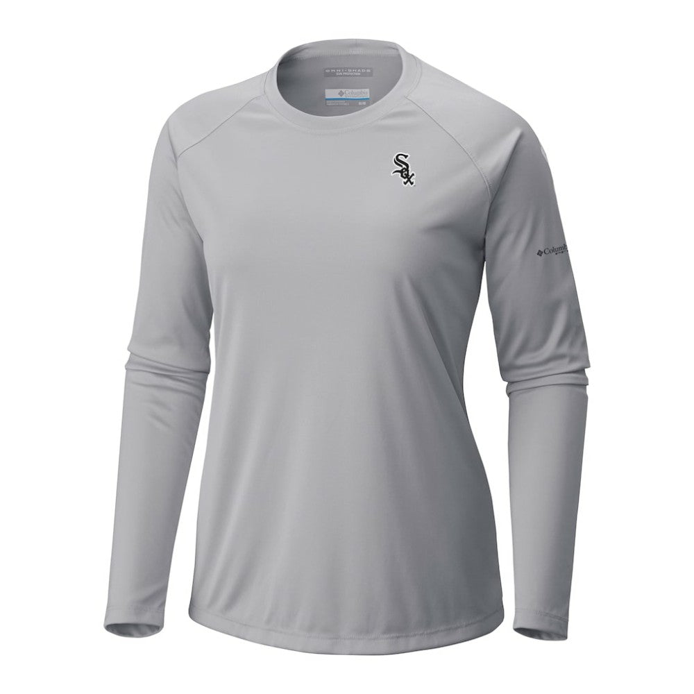 Chicago White Sox Tidal Tee II Long Sleeve T-Shirt - Gray | Columbia