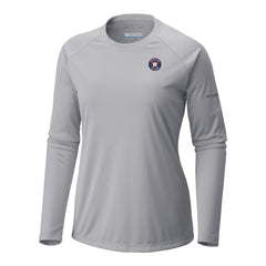 Houston Astros Tidal Tee II Long Sleeve T-Shirt - Gray | Columbia