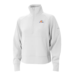 Colorado Rockies Women's Wickhams Hills Raglan Omni-Wick Quarter-Zip Pullover - White | Columbia