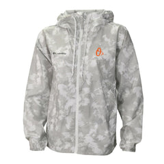 Baltimore Orioles Women's Flash Challenger Full-Zip Hoodie Windbreaker Jacket - Gray/White | Columbia